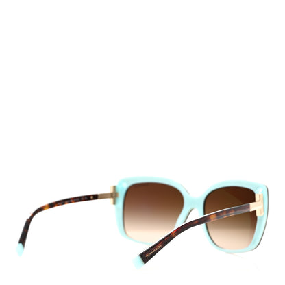 Tiffany Metal Tiffany T Sunglasses TF4171 Tortoise Blue 4 of 8