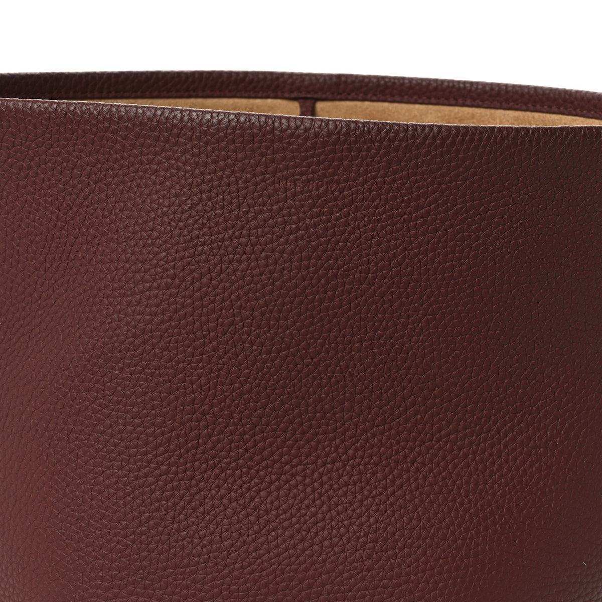 The Row Grained Calfskin Medium N/S Park Tote Cognac 8 of 10