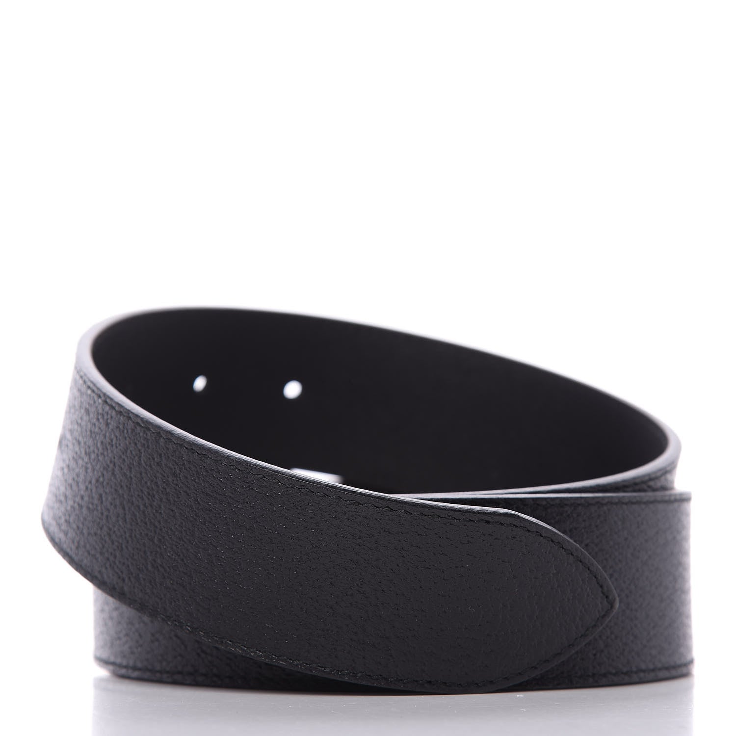 Gucci Textured Calfskin Double G 40mm Belt 90 36 Black 2 of 6