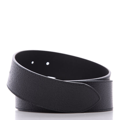 Gucci Textured Calfskin Double G 40mm Belt 90 36 Black 2 of 6
