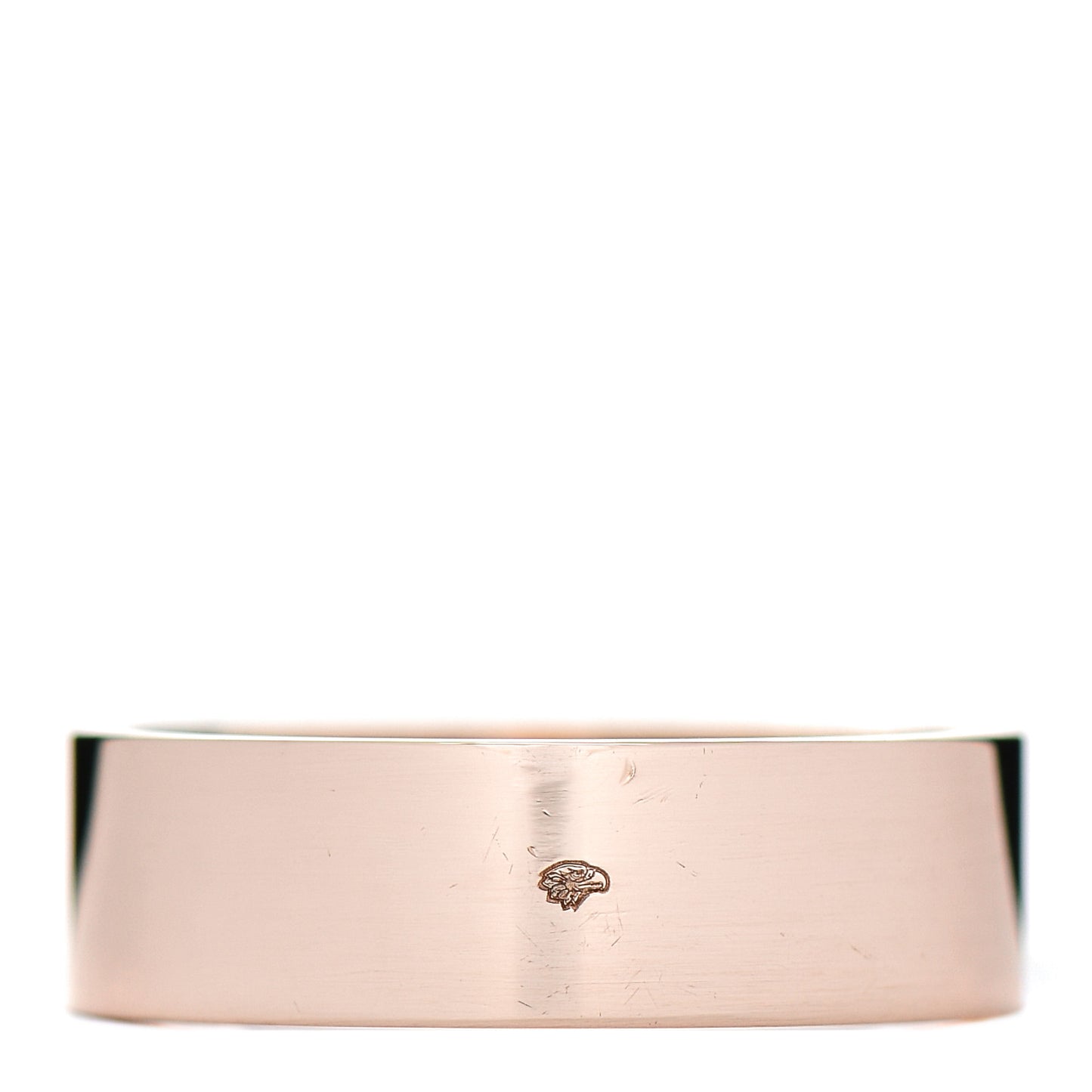 18K Rose Gold Diamond PM H D'Ancre Ring 51 5.75