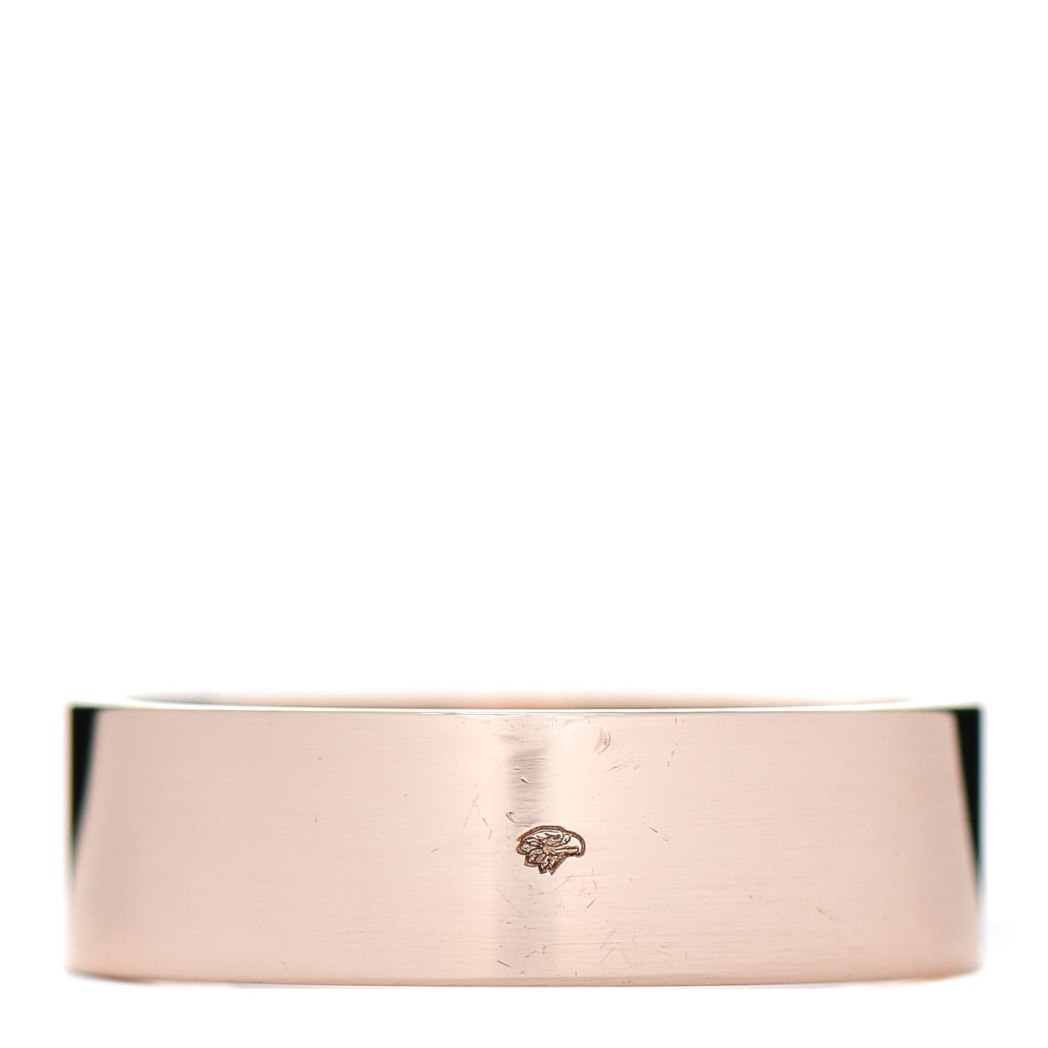 Hermes 18K Rose Gold Diamond PM H D'Ancre Ring 51 5.75 3 of 5