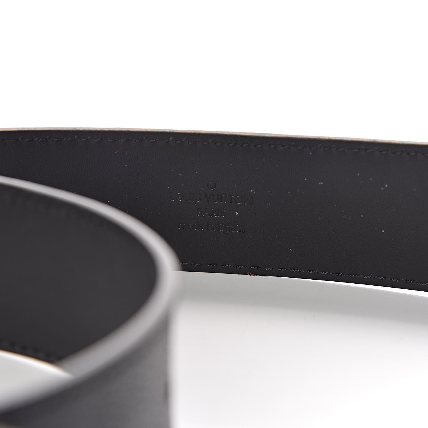 Louis Vuitton Damier Graphite LV Initiales Belt 95 38 7 of 8