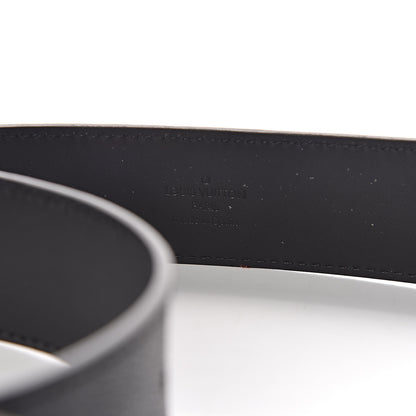 Louis Vuitton Damier Graphite LV Initiales Belt 95 38 7 of 8