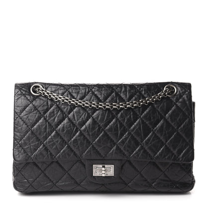 Chanel Aged Calfskin Quilted 2.55 Reissue 226 Flap Black 1 of 11