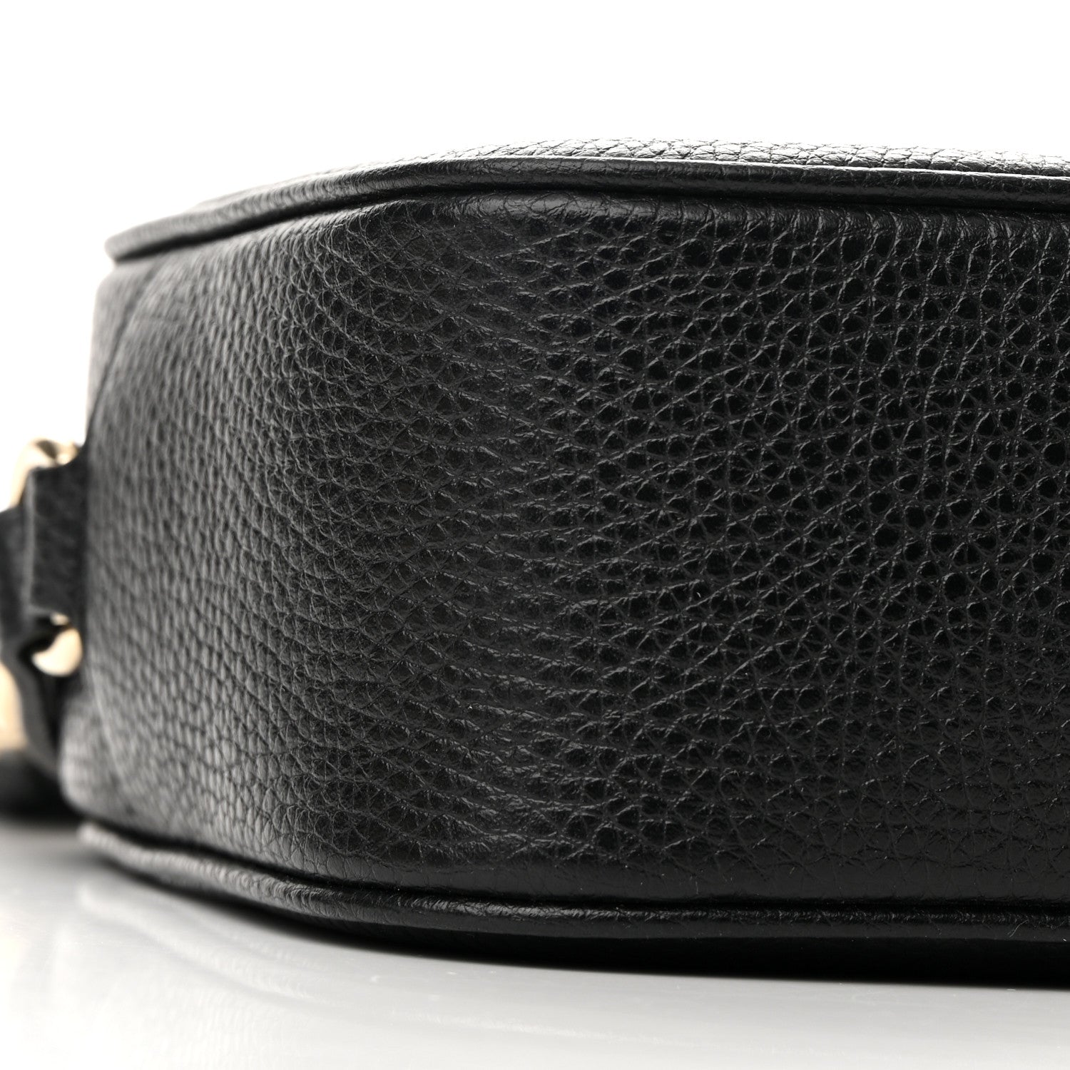 Gucci Pebbled Calfskin Small Soho Disco Bag Black 8 of 10