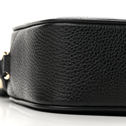 Gucci Pebbled Calfskin Small Soho Disco Bag Black 8 of 10