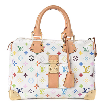 Louis Vuitton Monogram Multicolor Speedy 30 White 1 of 9