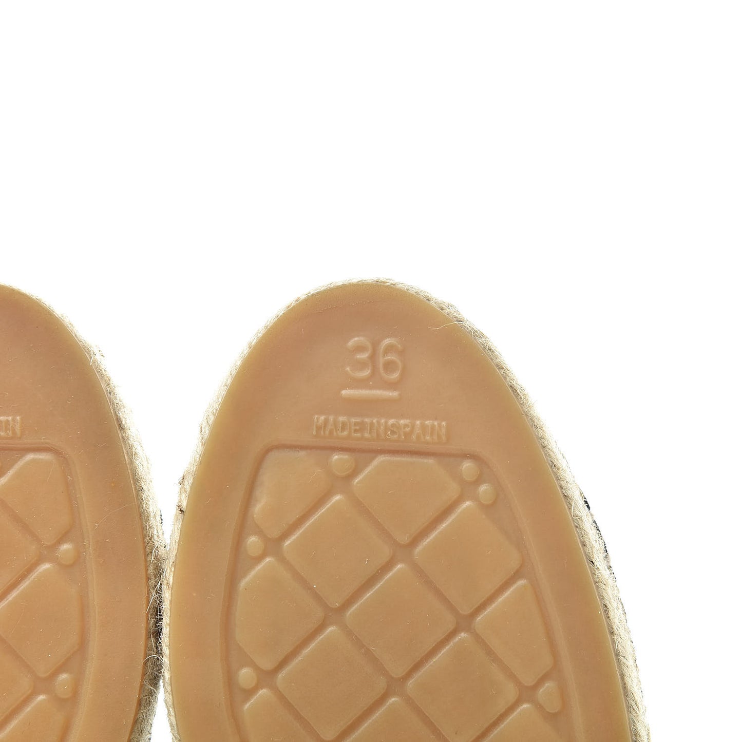 Suede Pearl CC Espadrilles 36 Black