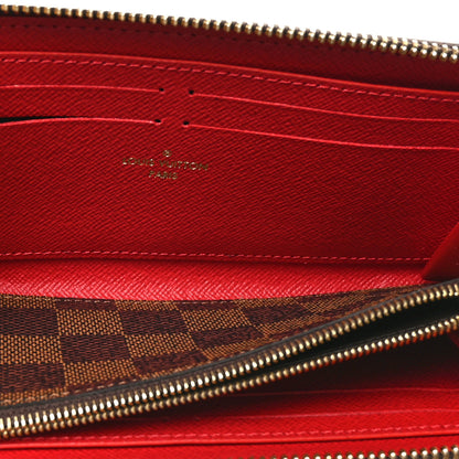 Louis Vuitton Damier Ebene Clemence Wallet Cherry 5 of 6