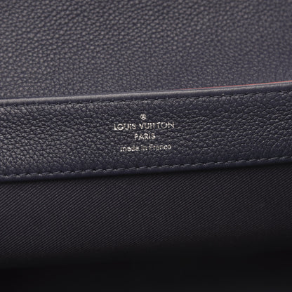 Louis Vuitton Calfskin Lockme II Chain Bag BB Marine Rouge 6 of 10