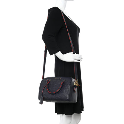 Louis Vuitton Empreinte Speedy Bandouliere 25 NM Marine Rouge 2 of 10