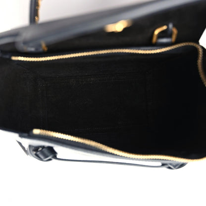 Celine Grained Calfskin Nano Belt Bag Black 5 of 11