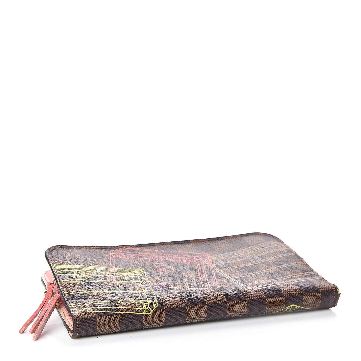 Louis Vuitton Damier Ebene 2014 Christmas Animation Insolite Wallet 4 of 6