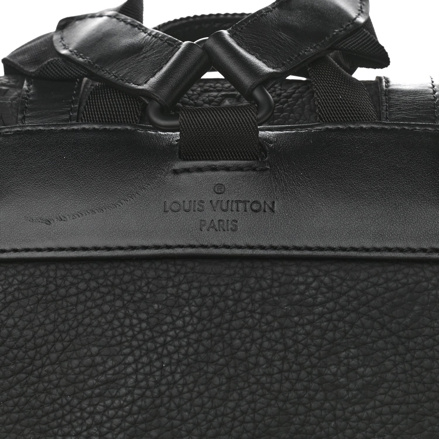 Louis Vuitton Taurillon Monogram Christopher MM Backpack Black 6 of 9