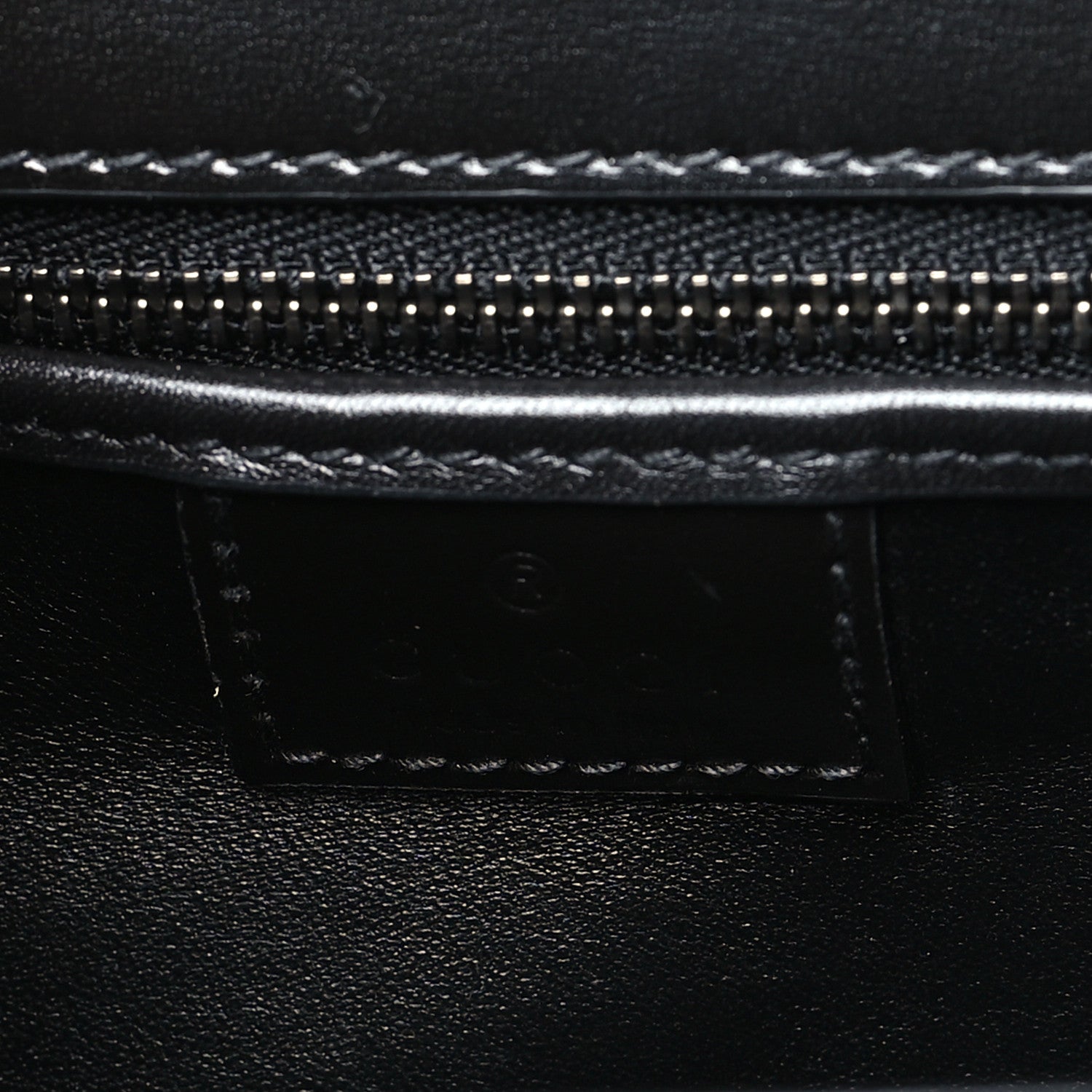 Gucci Boarded Dyana Lux Calfskin Web Monochrome Small Bamboo 1947 Top Handle Bag Black 6 of 10
