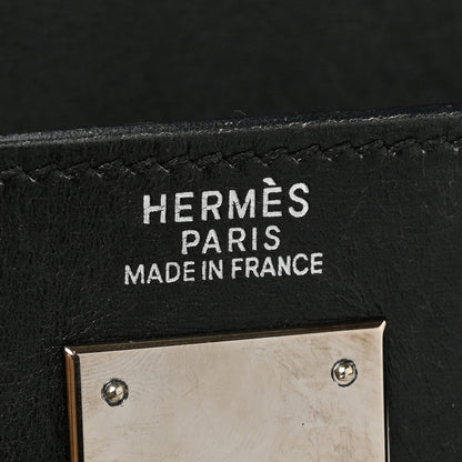 Hermes Box Toile Lakis Kelly 32 Black 6 of 24