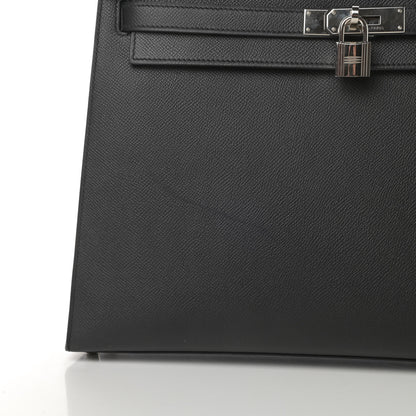 Hermes Epsom Kelly Sellier 35 Black 41 of 43
