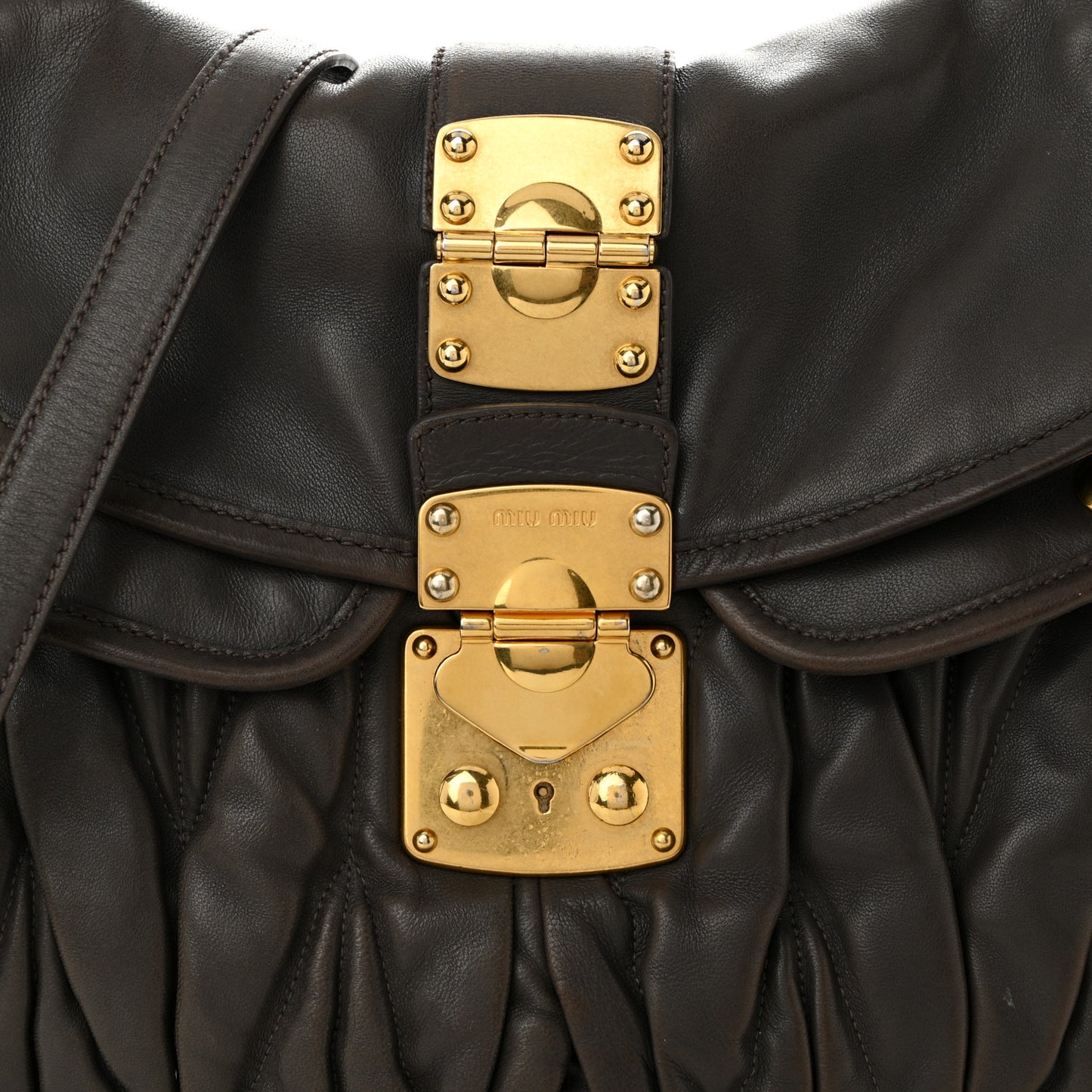 Nappa Matelasse Coffer Hobo Juta