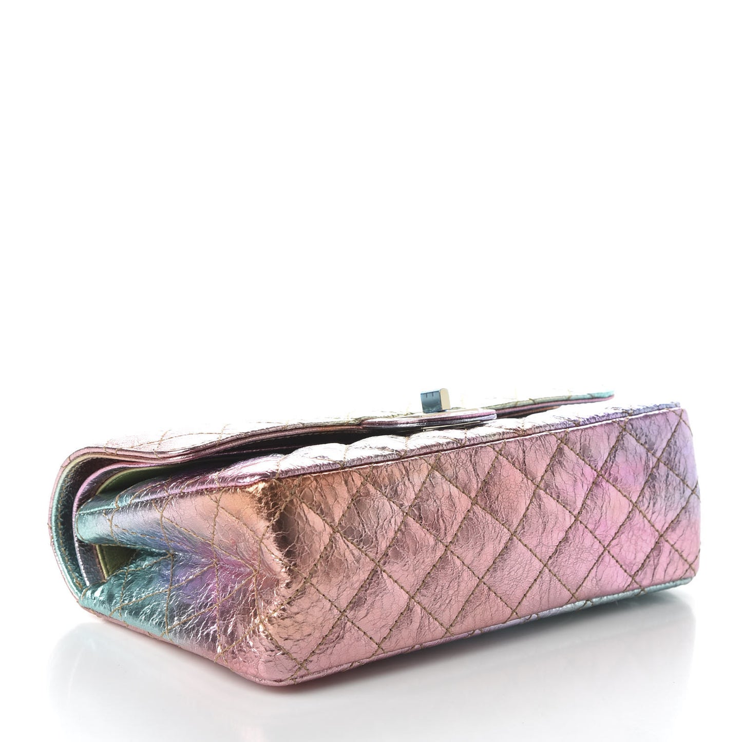 Metallic Goatskin Quilted 2.55 Reissue 225 Flap Multicolor