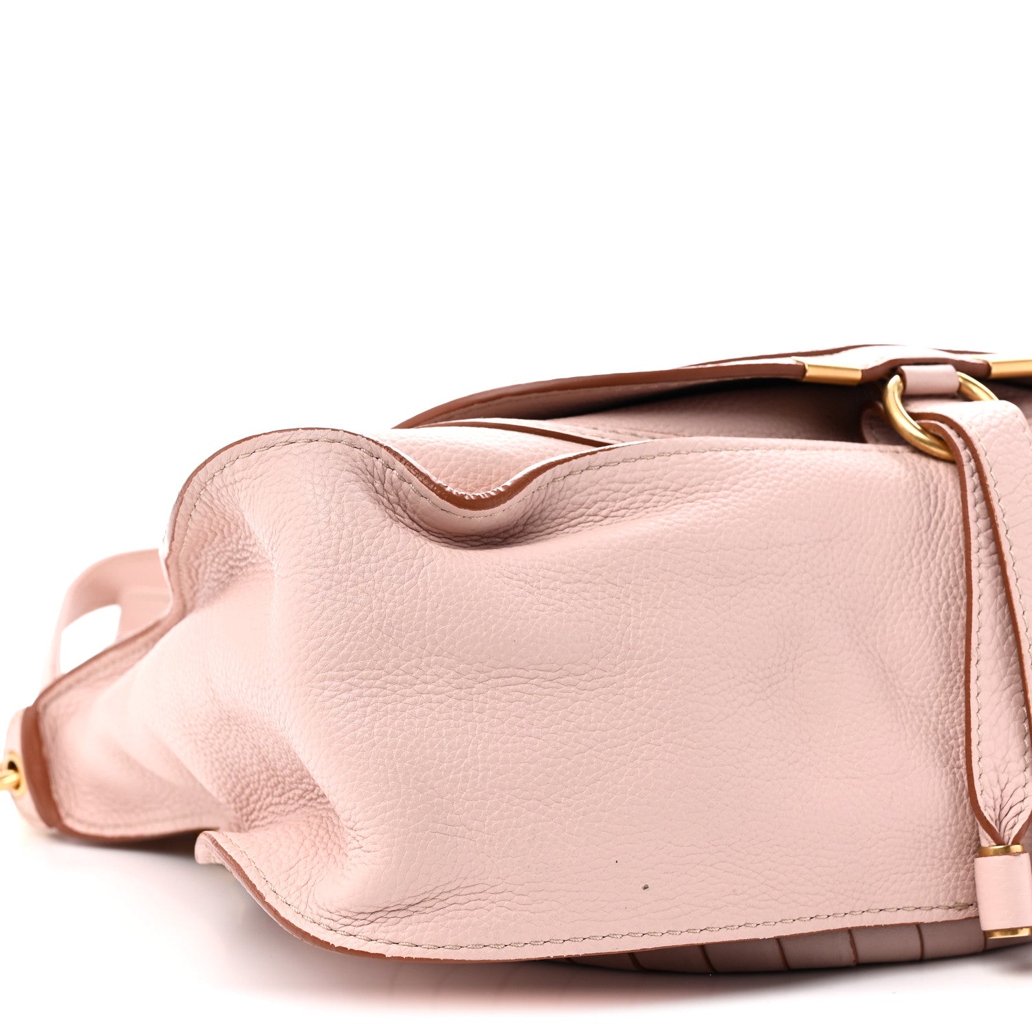 Chloe Calfskin Medium Marcie Satchel Nude Pink 8 of 9
