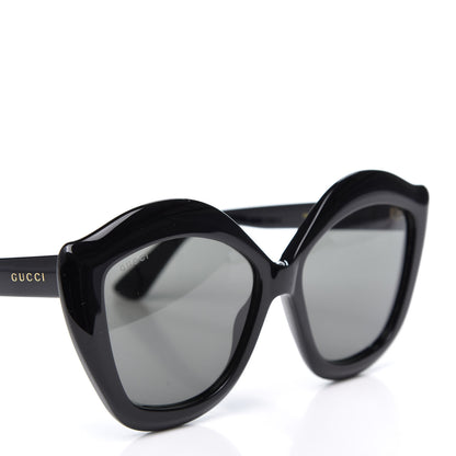 Gucci Cat Eye Sunglasses GG0117S Black 7 of 7