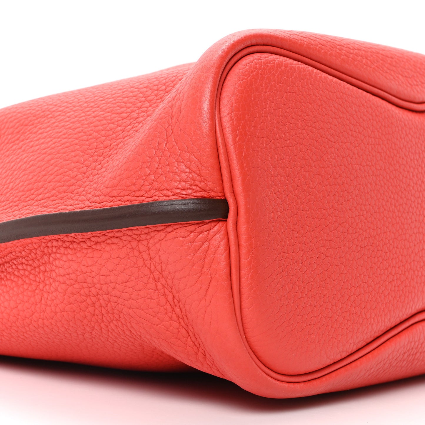 Taurillon Clemence Barenia So Kelly 26 Rouge Pivoine Fauve