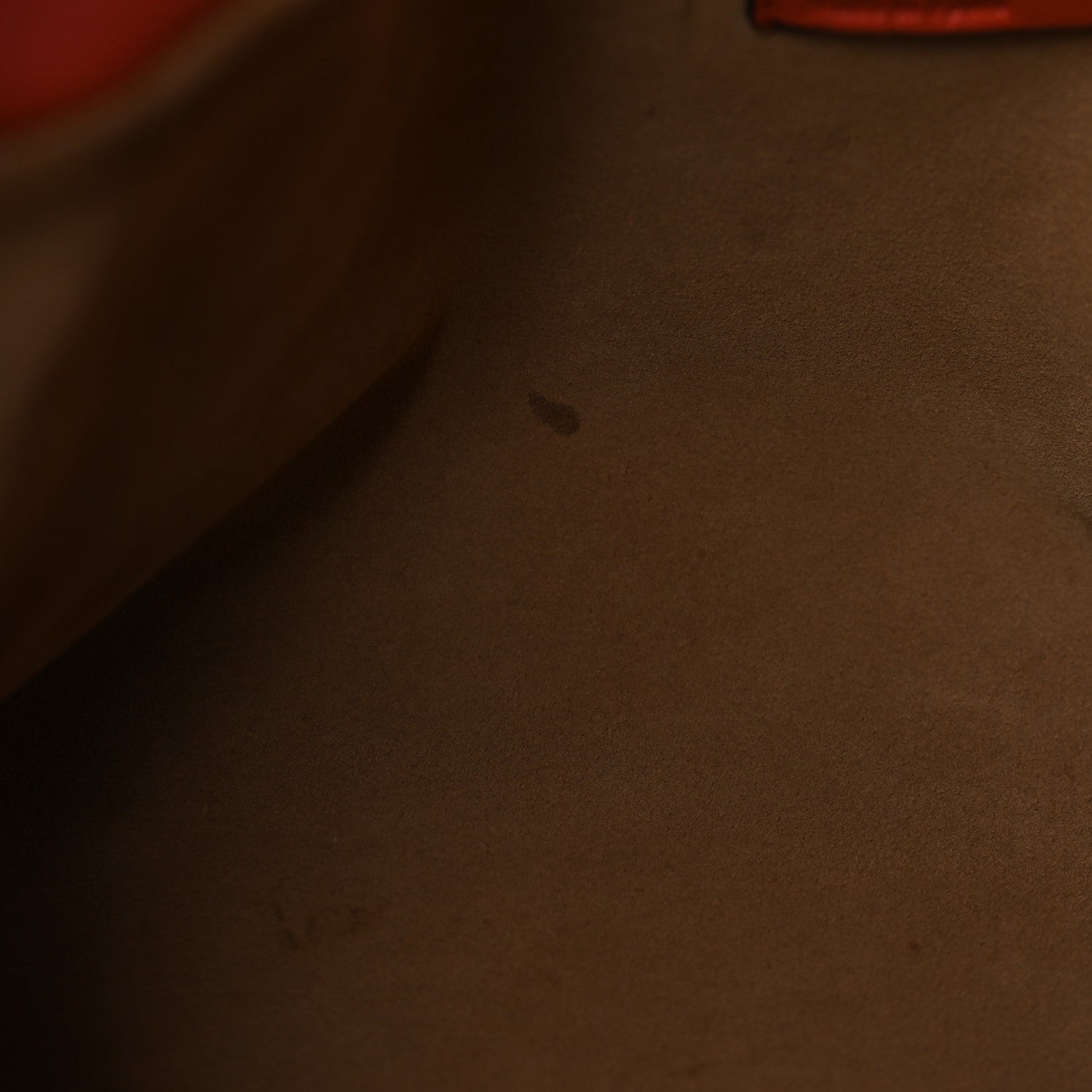 Loewe Calfskin Flamenco Knot Clutch Vermillion 7 of 10