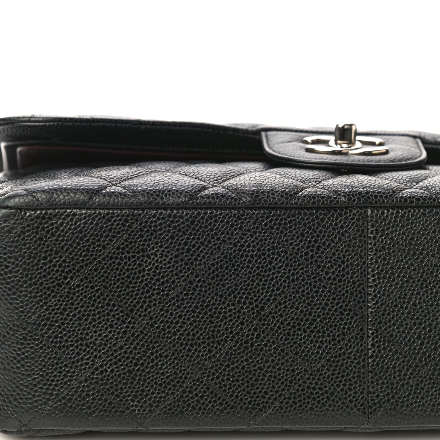Chanel Caviar Quilted Jumbo Double Flap Black 13 of 13