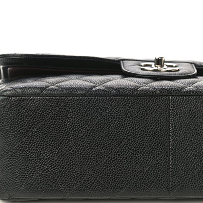 Chanel Caviar Quilted Jumbo Double Flap Black 13 of 13