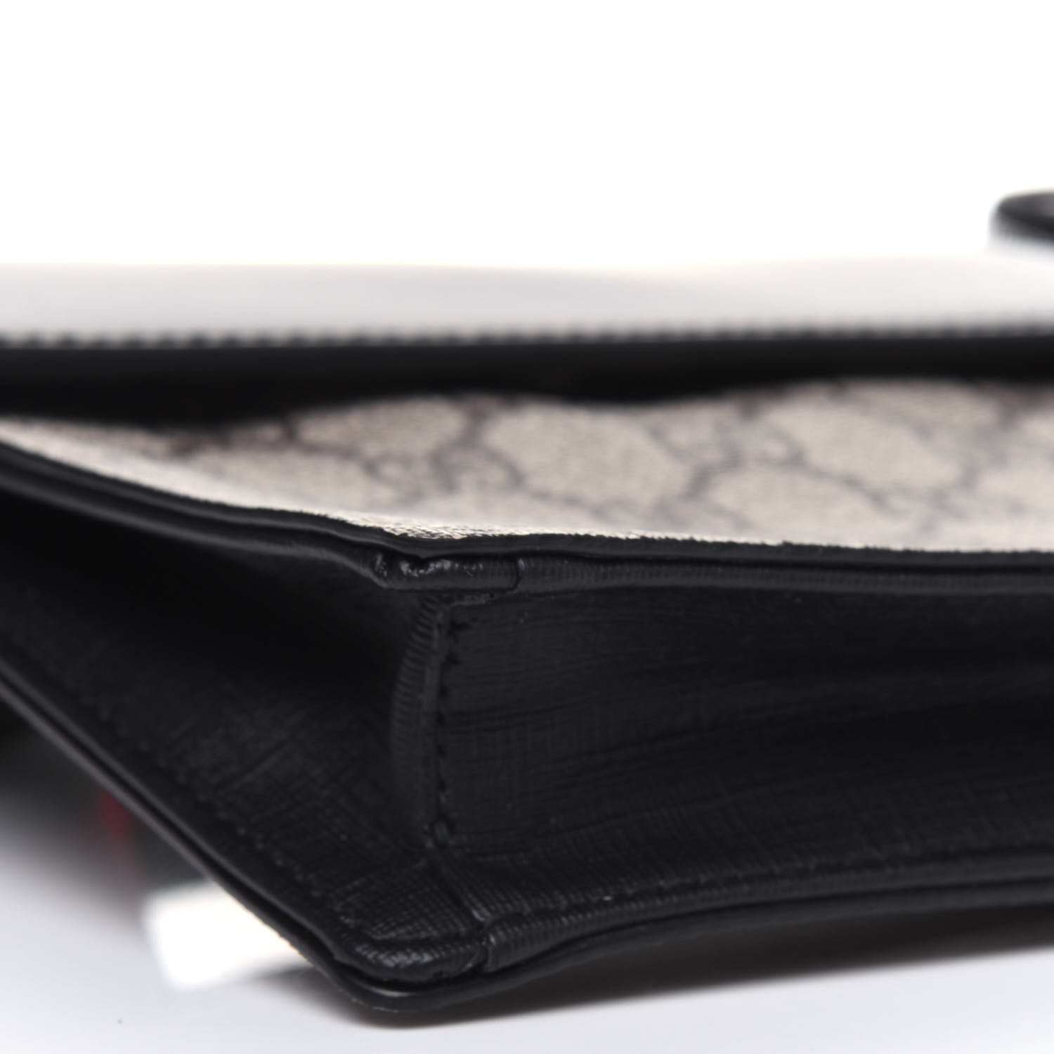 Gucci GG Supreme Monogram Web Belt Bag Black 10 of 15