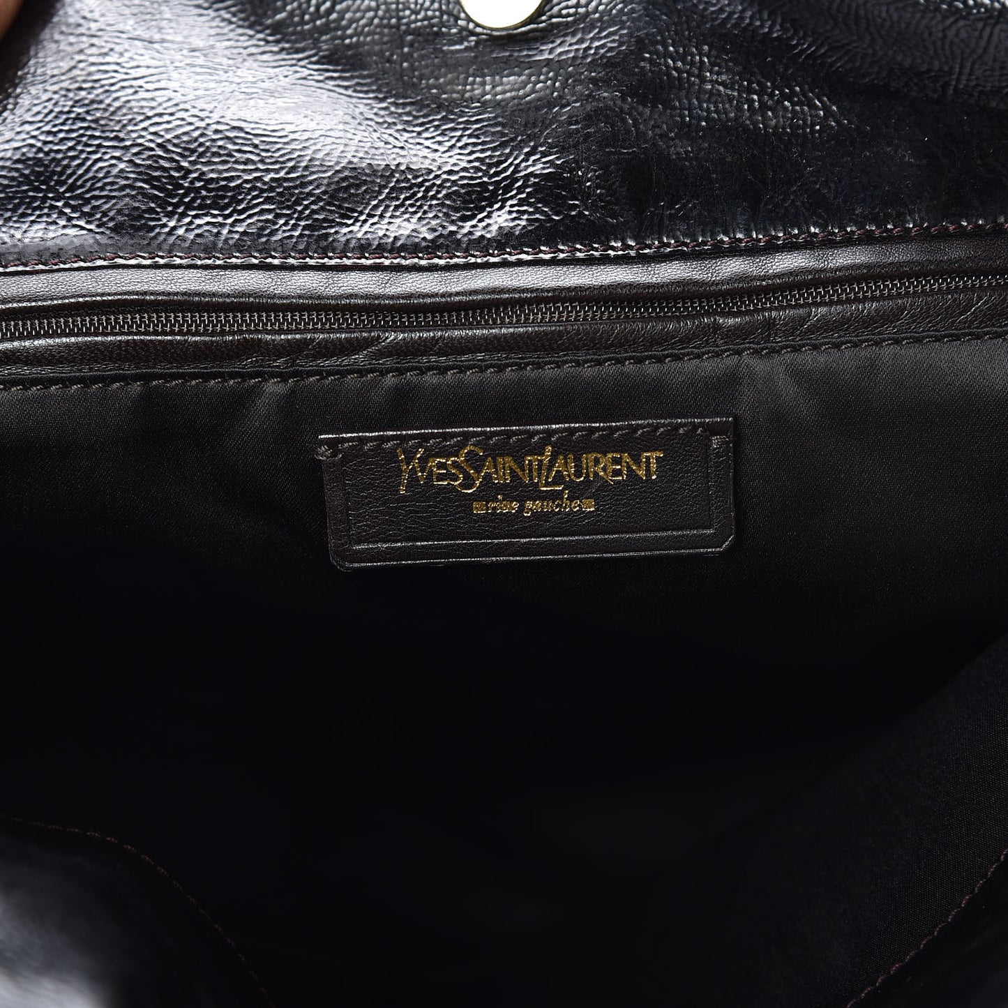 Patent Tribute Tote Black