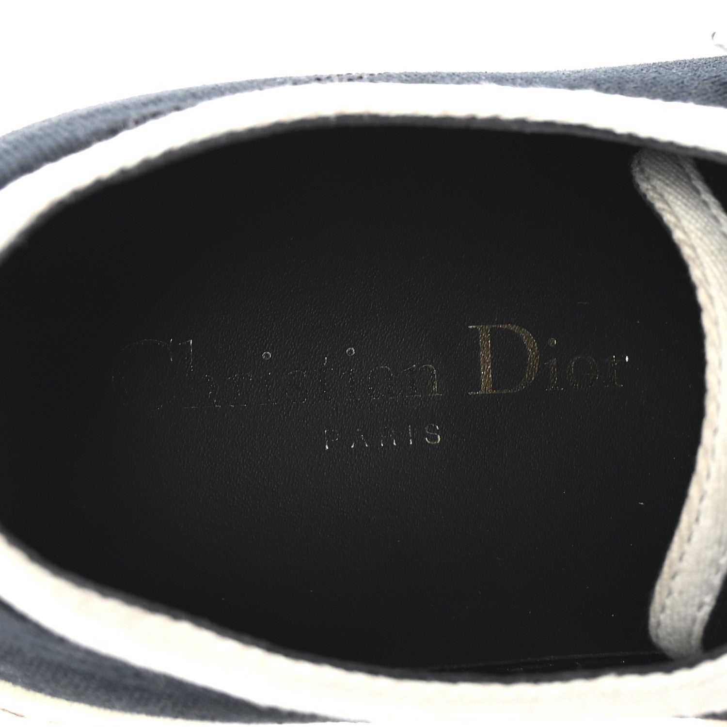 Christian Dior Canvas Walk'N'Dior Low Top Sneakers 39 Black 8 of 9