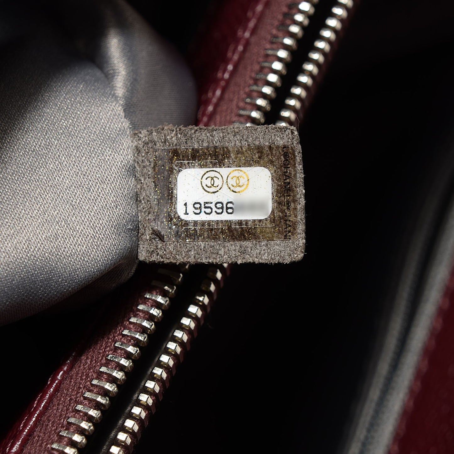 Caviar Quilted Grand Shopping Tote GST Bordeaux