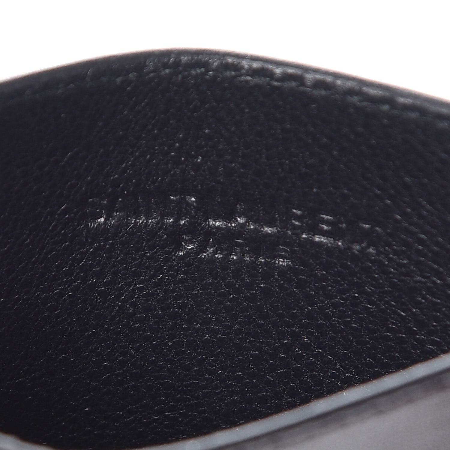Saint Laurent Calfskin Card Case Black 5 of 9