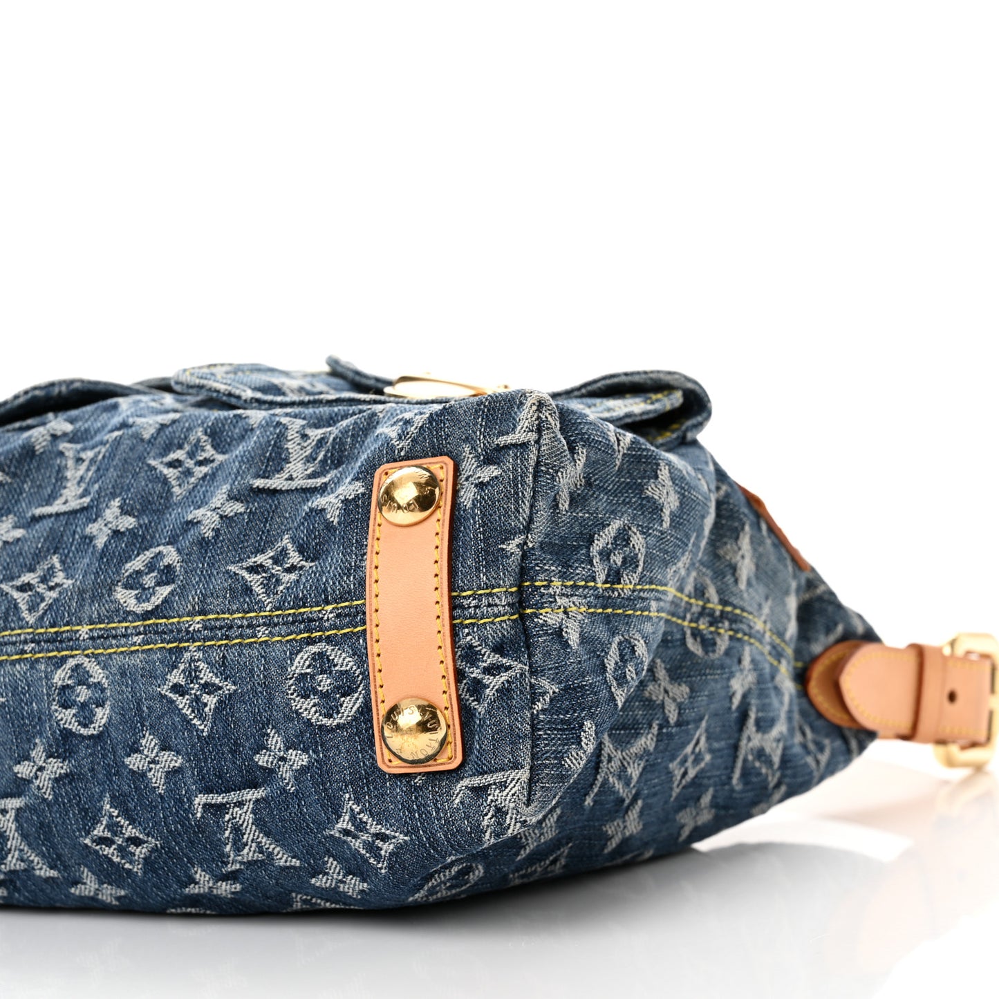 Monogram Denim Baggy PM Blue