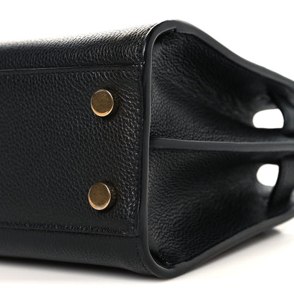 Saint Laurent Grained Calfskin Nano Supple Sac De Jour Black 10 of 11