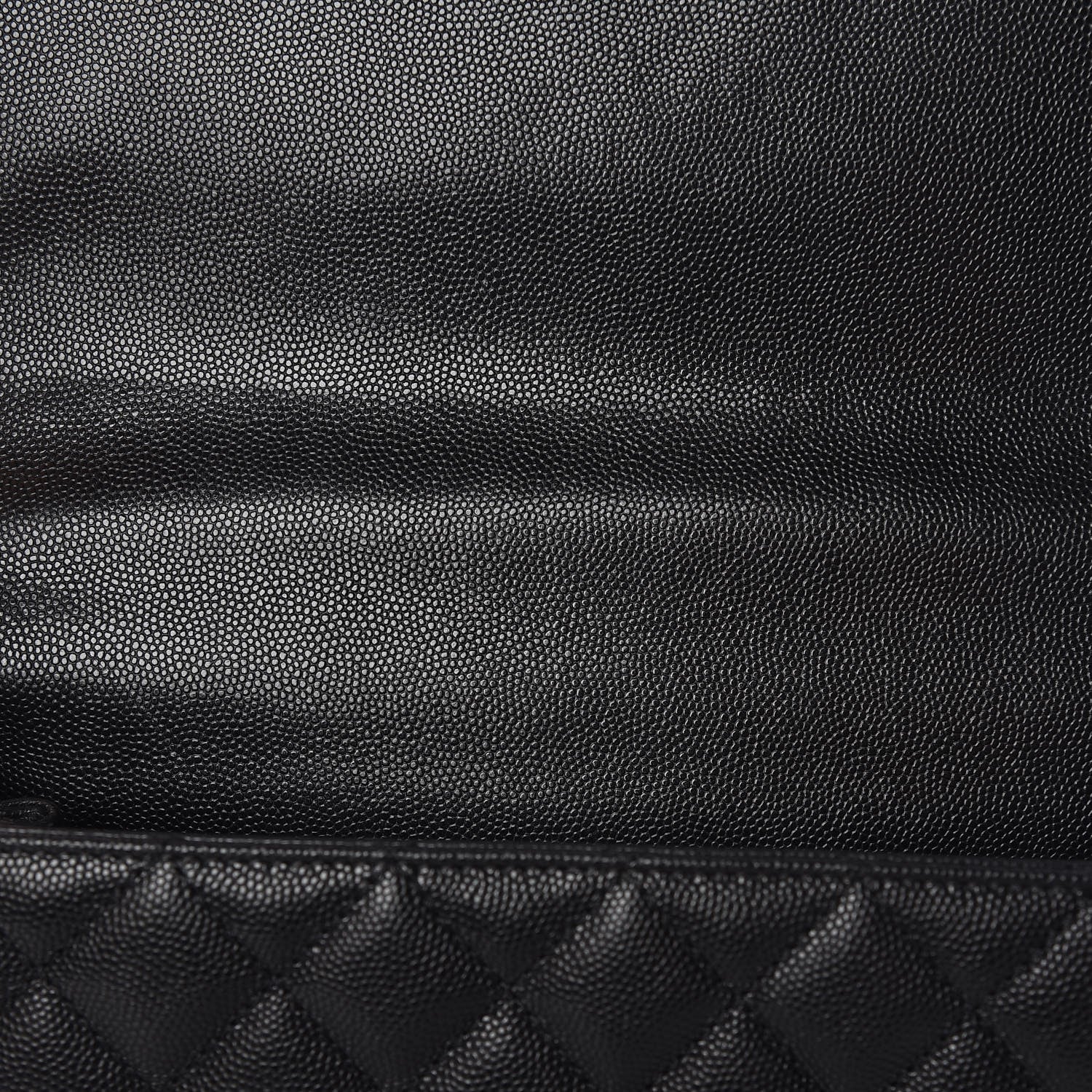 Chanel Caviar Lizard Embossed Quilted Small Coco Handle Flap Black 15 of 19