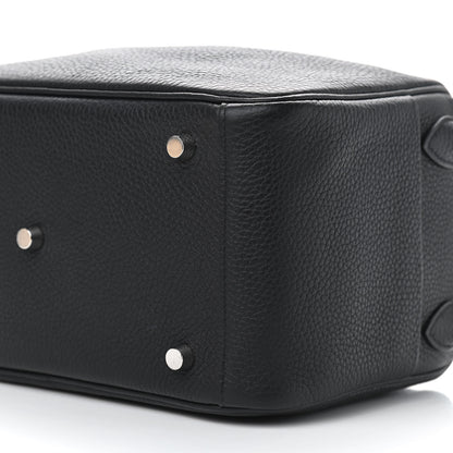 Hermes Taurillon Clemence Lindy 26 Black 9 of 9