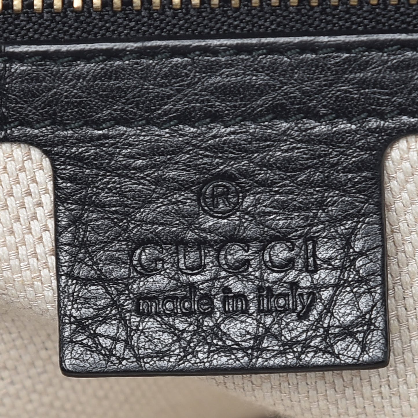 Pebbled Calfskin Medium Soho Chain Shoulder Bag Black