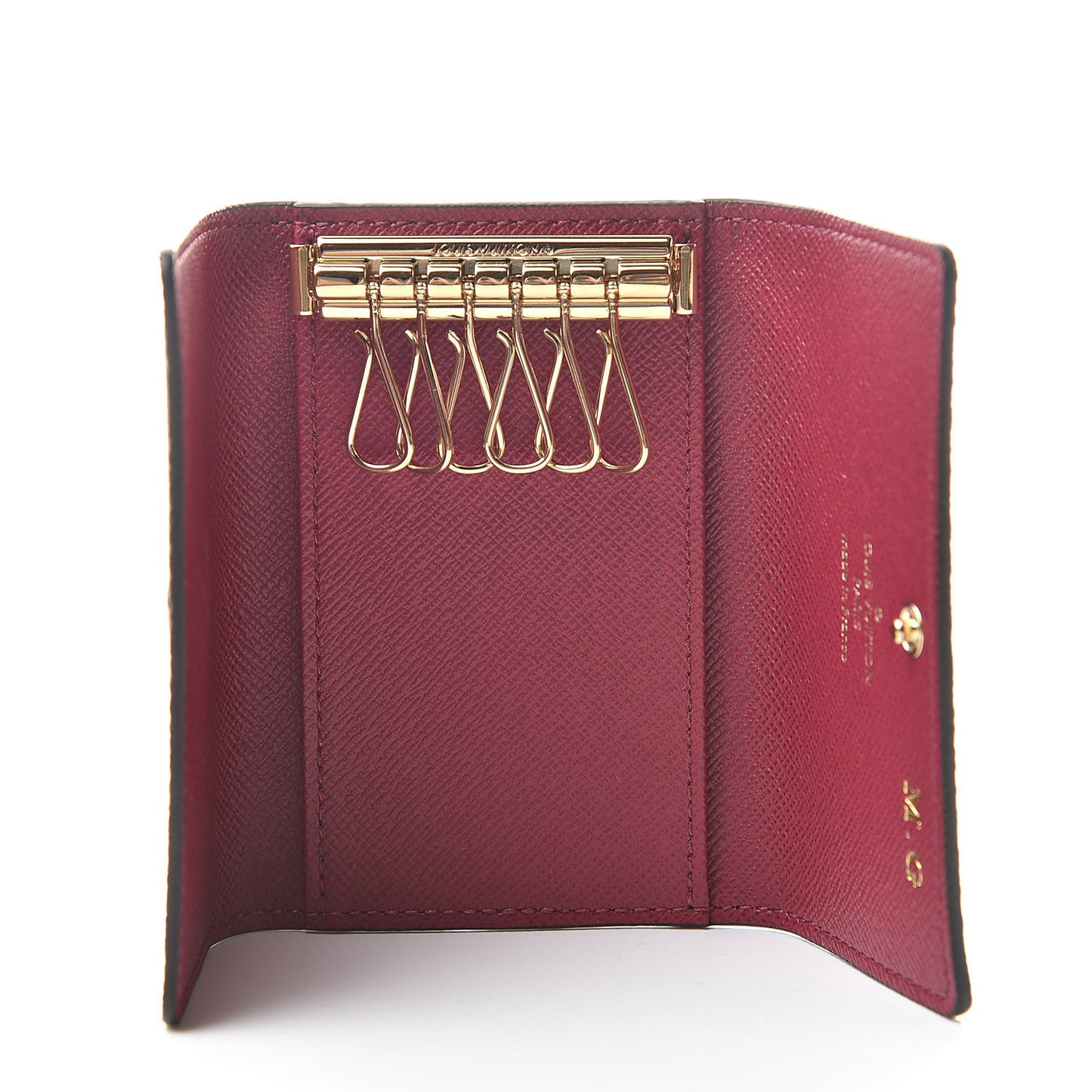 Monogram 6 Key Multicles Holder Fuchsia