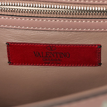 Valentino Garavani Vitello Native Couture 1975 Medium Glam Lock Rockstud Flap Poudre Multicolor 6 of 8