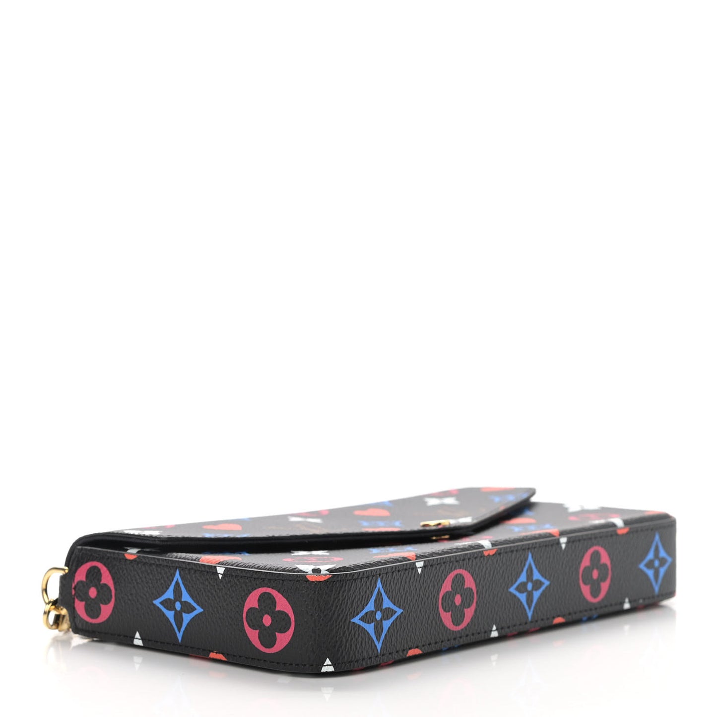 Game On Felicie Chain Wallet Black