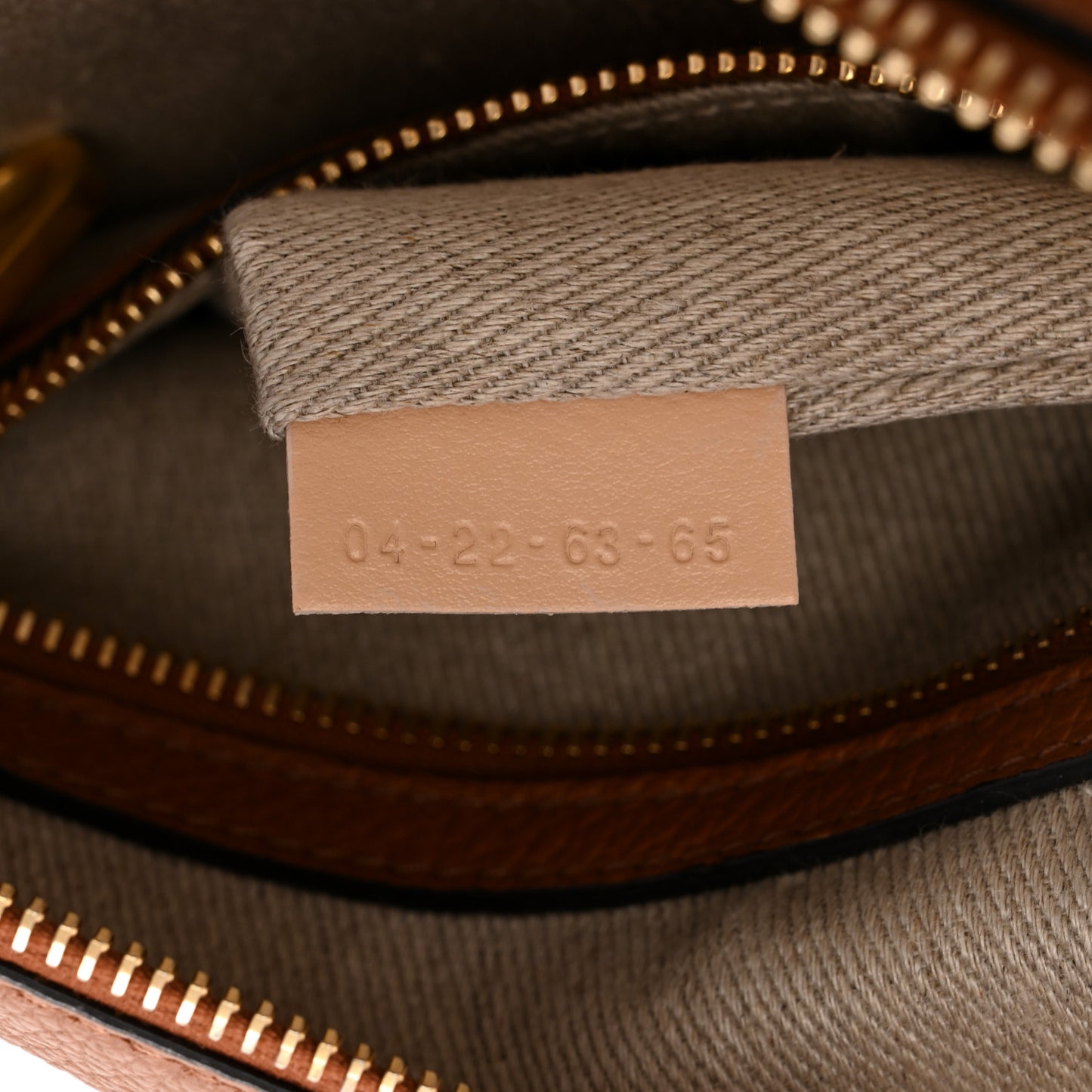 Calfskin Small Marcie Satchel Tan