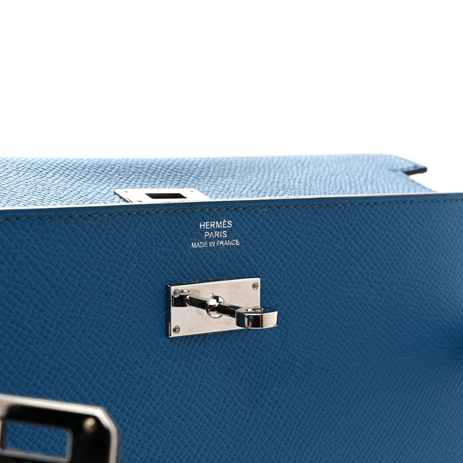 Hermes Epsom Kelly Longue Wallet Bleu Izmir 7 of 9