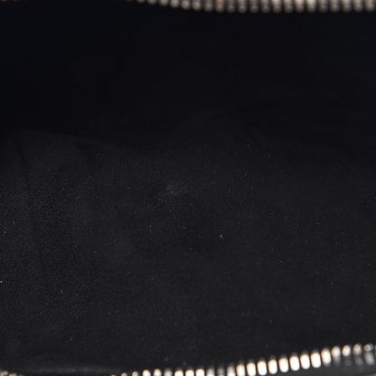 Valentino Garavani Craquele Nappa Rockstud Spike Double Zip Camera Crossbody Bag Black 9 of 9