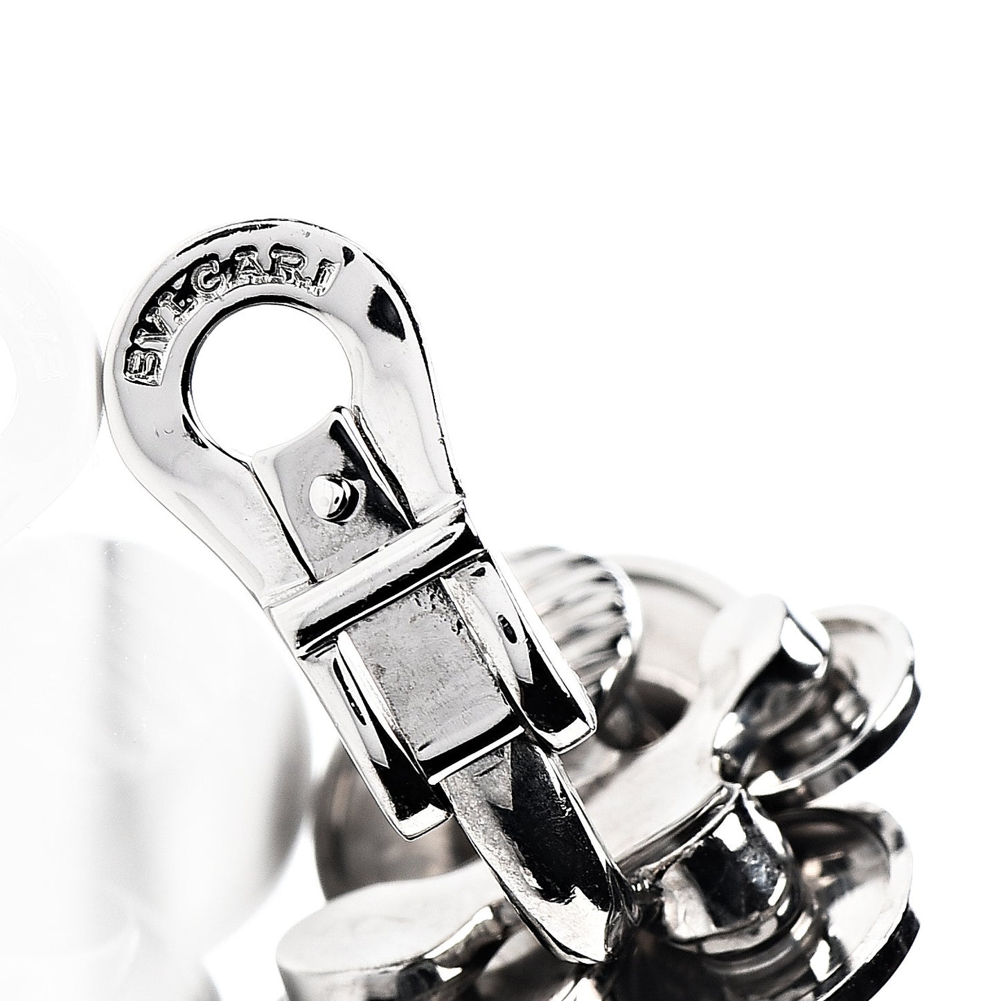 18K White Gold Cicladi Clip-On Earrings