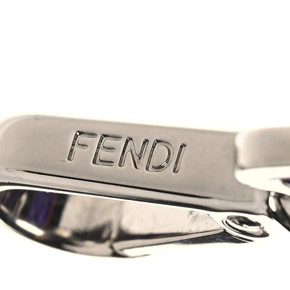 Fendi Vitello Baltico Shiny Nappa Lace Up Strap You Purple Rain 3 of 3