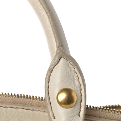 Miu Miu Vitello Lux Large Bow Bag Talco 15 of 19