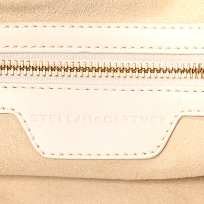 Stella McCartney Cotton Crochet Falabella Ajouree Tote Bag White 6 of 10